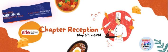 Pre-GMID SITE Southeast Chapter Reception. Charlotte, NC. May 5, 2026 4:00 - 6:00 PM